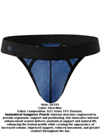 Clever Moda Ulises Thongs - Steel Blue