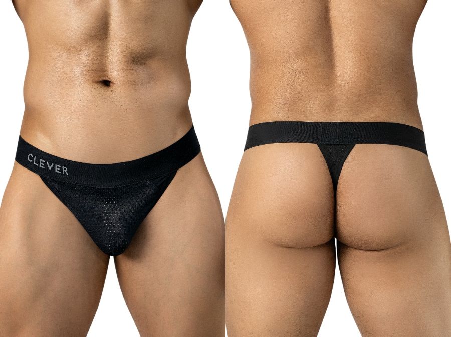 Clever Moda Ulises Thongs - Black