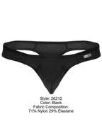 Clever 26212 Men's Underwear Murillo Thongs Color Black