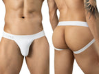 Clever Moda Giron Athletic Support Jockstrap - White