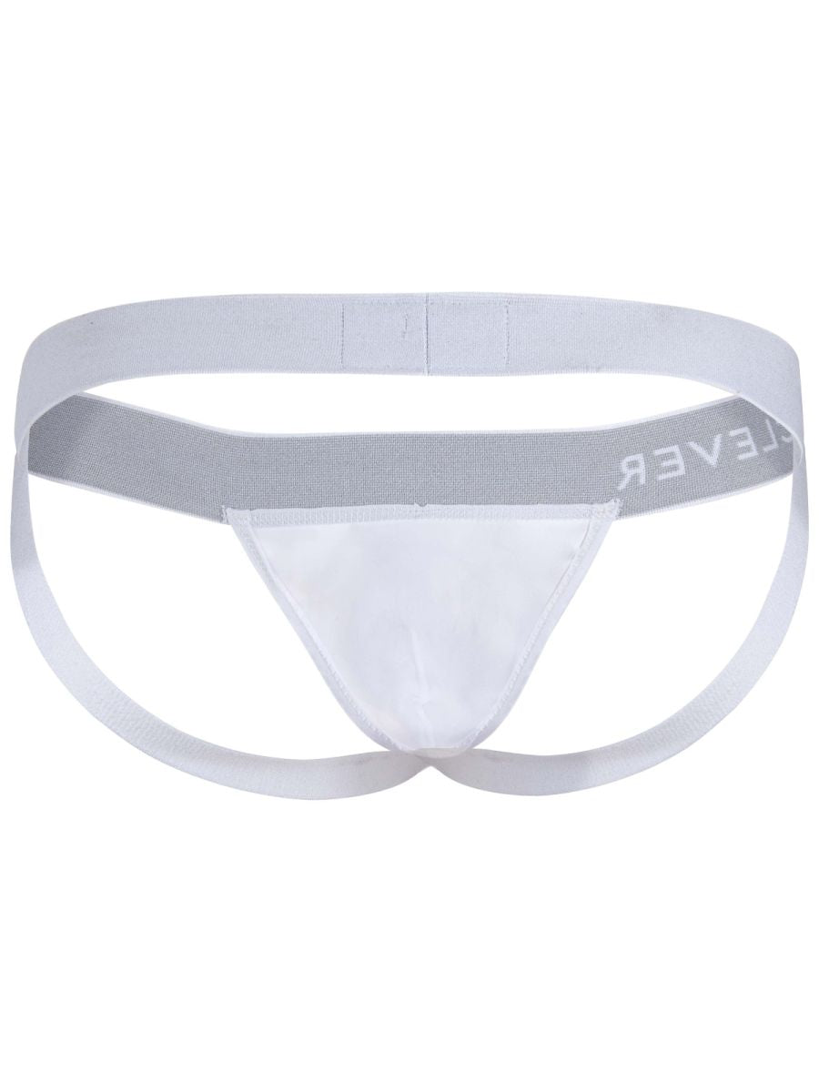 Clever Moda Giron Athletic Support Jockstrap - White