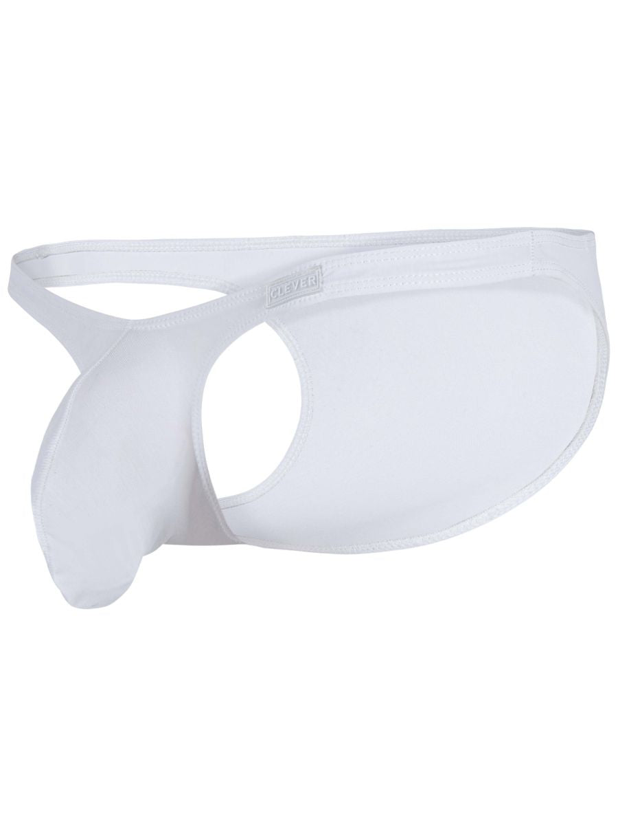 Clever Moda Cocuy Sleek Low Rise Briefs - White