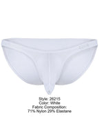 Clever Moda Cocuy Sleek Low Rise Briefs - White