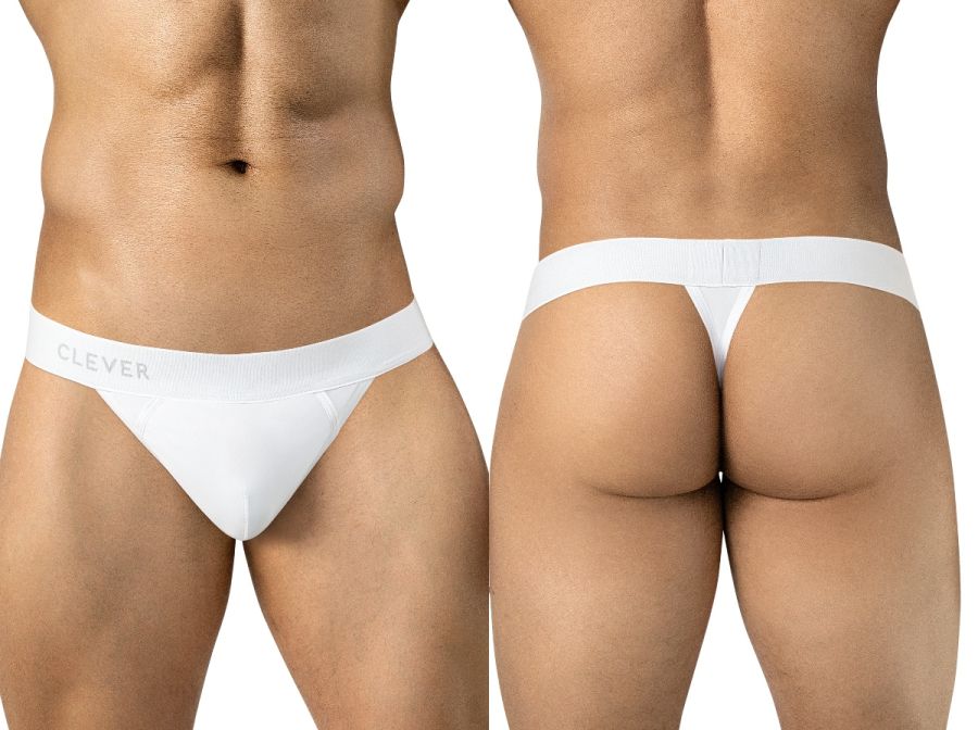 Clever Moda Marsella Thong - White
