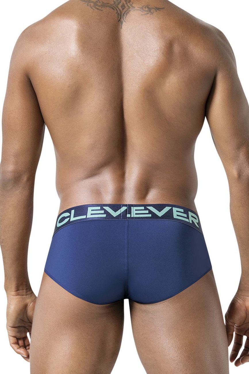Clever Moda 3-Pack Australian Latin Briefs - Beige-Blue-Green