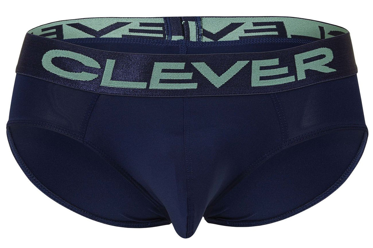 Clever Moda 3-Pack Australian Latin Briefs - Beige-Blue-Green