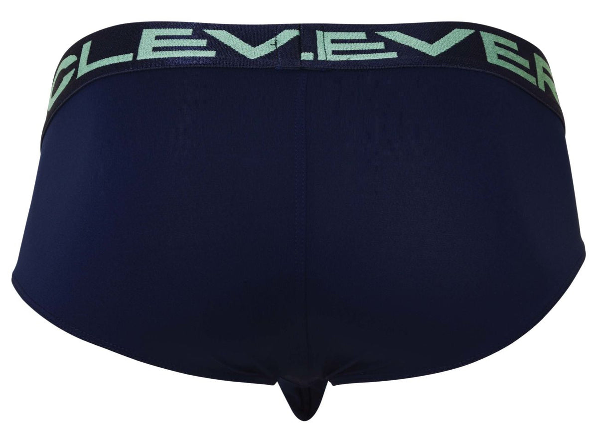 Clever Moda 3-Pack Australian Latin Briefs - Beige-Blue-Green