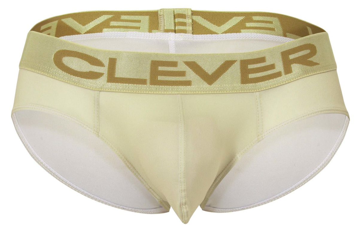 Clever Moda 3-Pack Australian Latin Briefs - Beige-Blue-Green