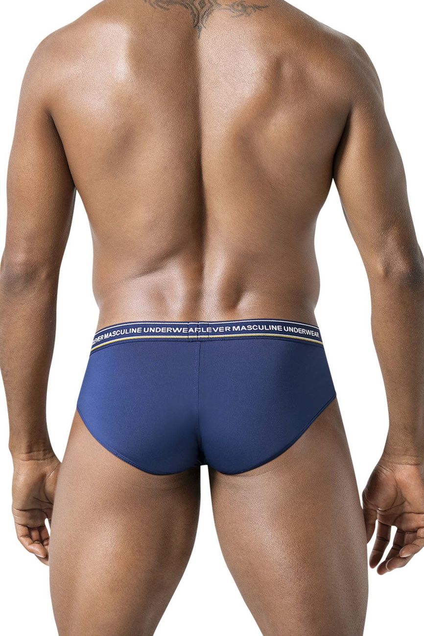 Clever Moda 3-Pack Australian Latin Briefs - Blue-Petrol-Green