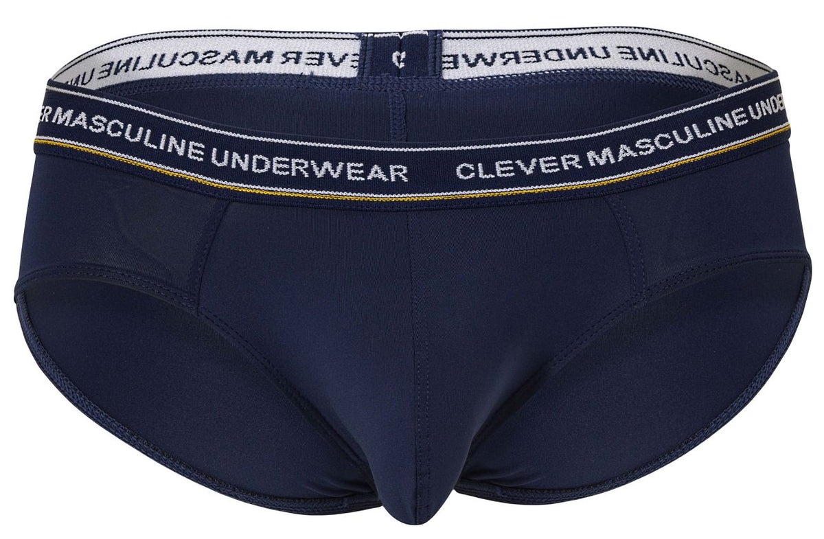 Clever Moda 3-Pack Australian Latin Briefs - Blue-Petrol-Green