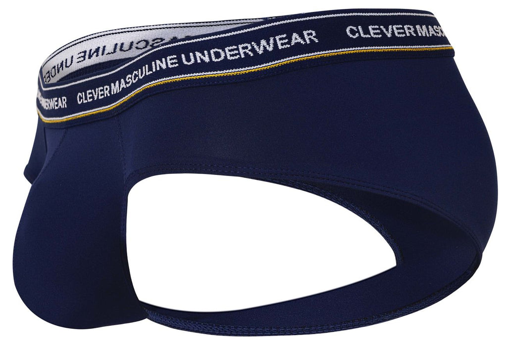 Clever Moda 3-Pack Australian Latin Briefs - Blue-Petrol-Green