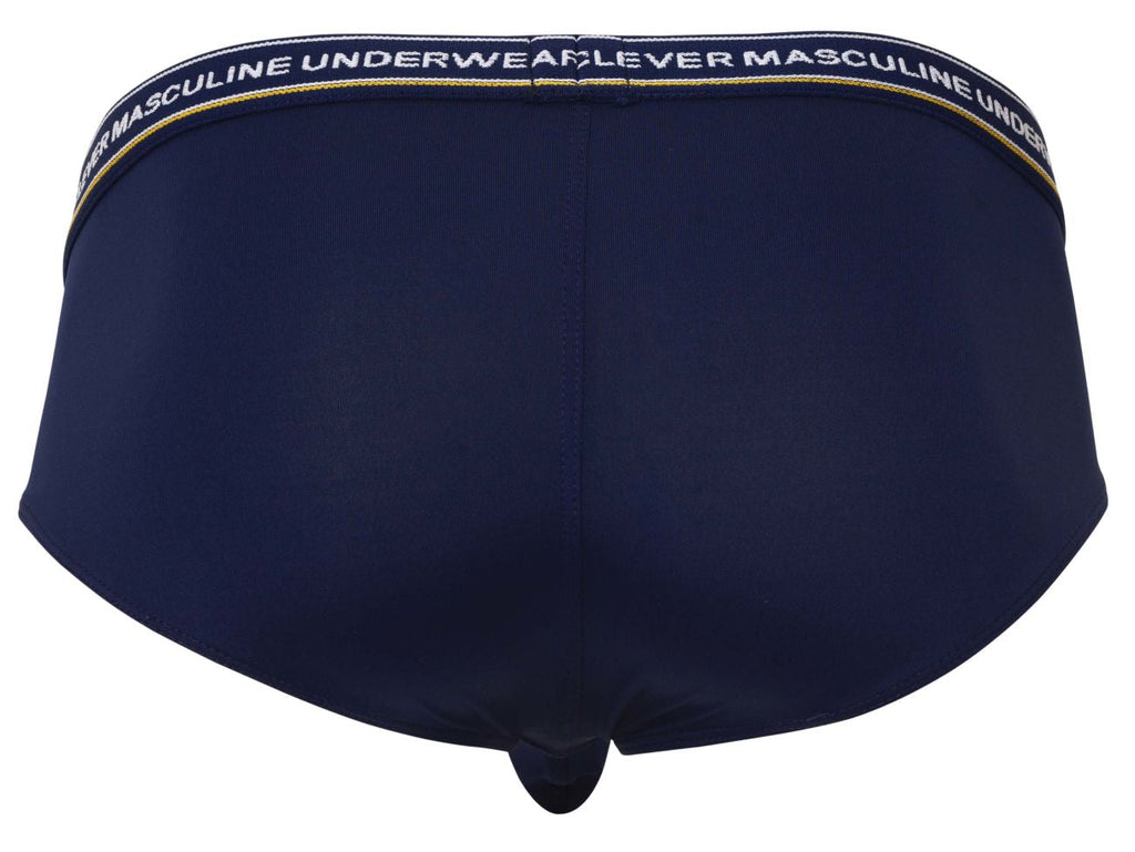 Clever Moda 3-Pack Australian Latin Briefs - Blue-Petrol-Green
