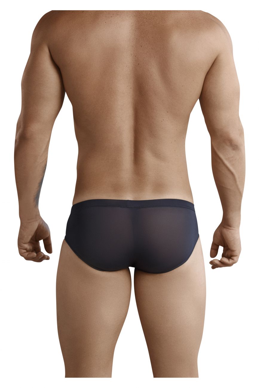 Clever Moda Australian Latin Briefs - Black