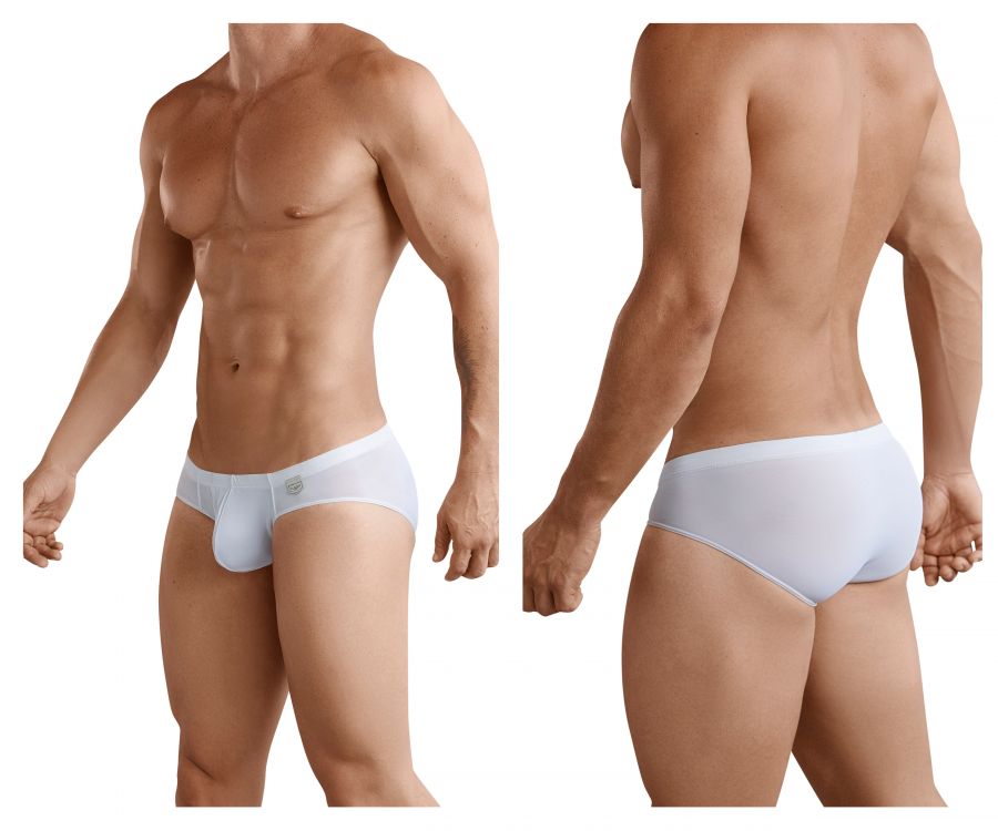 Clever Moda Australian Latin Briefs - White