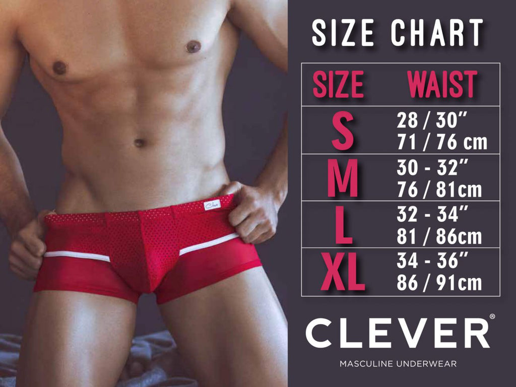 Clever Moda Australian Latin Boxer Briefs - Black