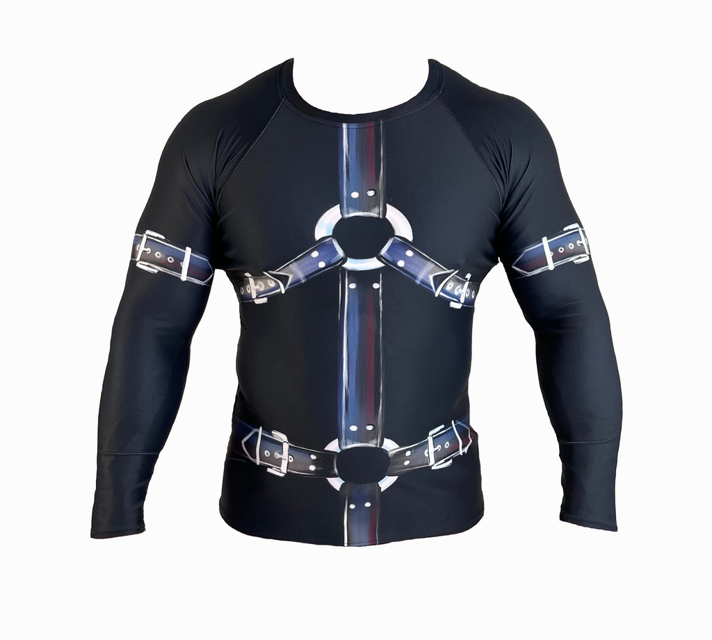 Alfons Dovana Harness Compression Long Sleeve Noir