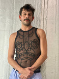 LOVERBOY BY CHARLES JEFFREY NET TANK