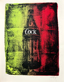 Juan Carlos Paz, Cock Bottle (Gradient), 2026