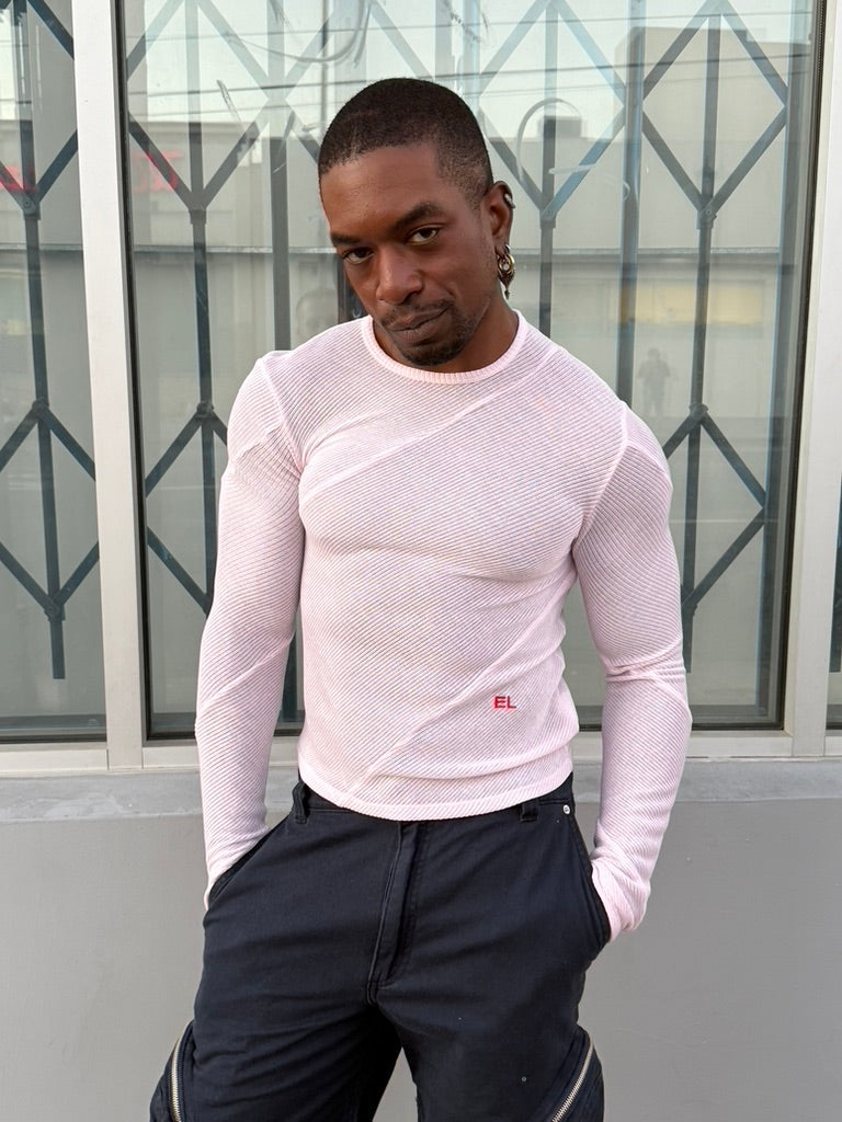 Eckhaus Latta Spiral Longsleeve Pheony