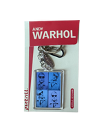 Andy Warhol Potrait Keyclip