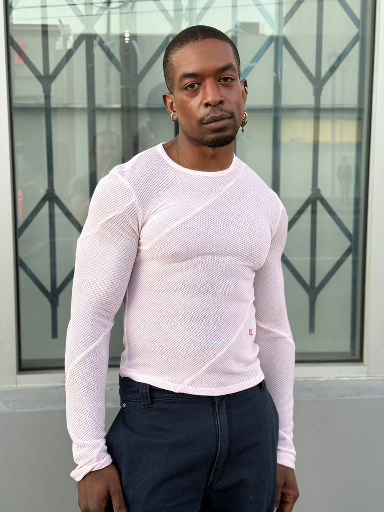 Eckhaus Latta Spiral Longsleeve Pheony