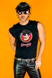 Leather Daddy Tee/ Tank by Peachy Kings