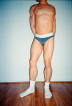 Dominic Albano Tencel Brief - Charcoal