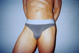 Dominic Albano Tencel Brief - Charcoal