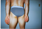 Dominic Albano Tencel Brief - Charcoal