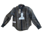 Eckhaus Latta FW24 Transparent Shirt Black