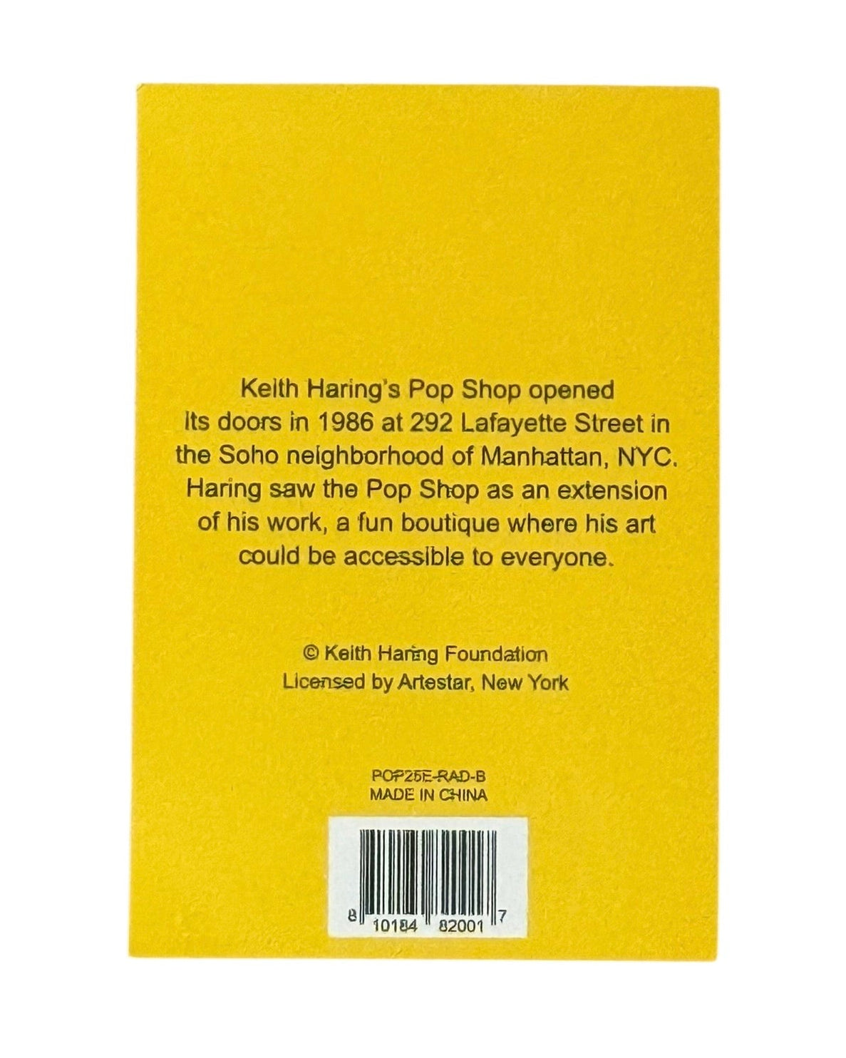 Keith Haring Pop Shop Radiant Baby Magnet