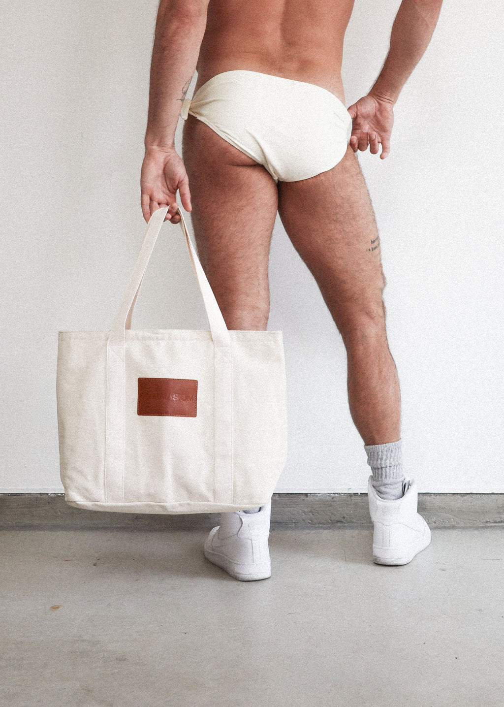 GYMNASIUM THE TOTE BAG NATURAL