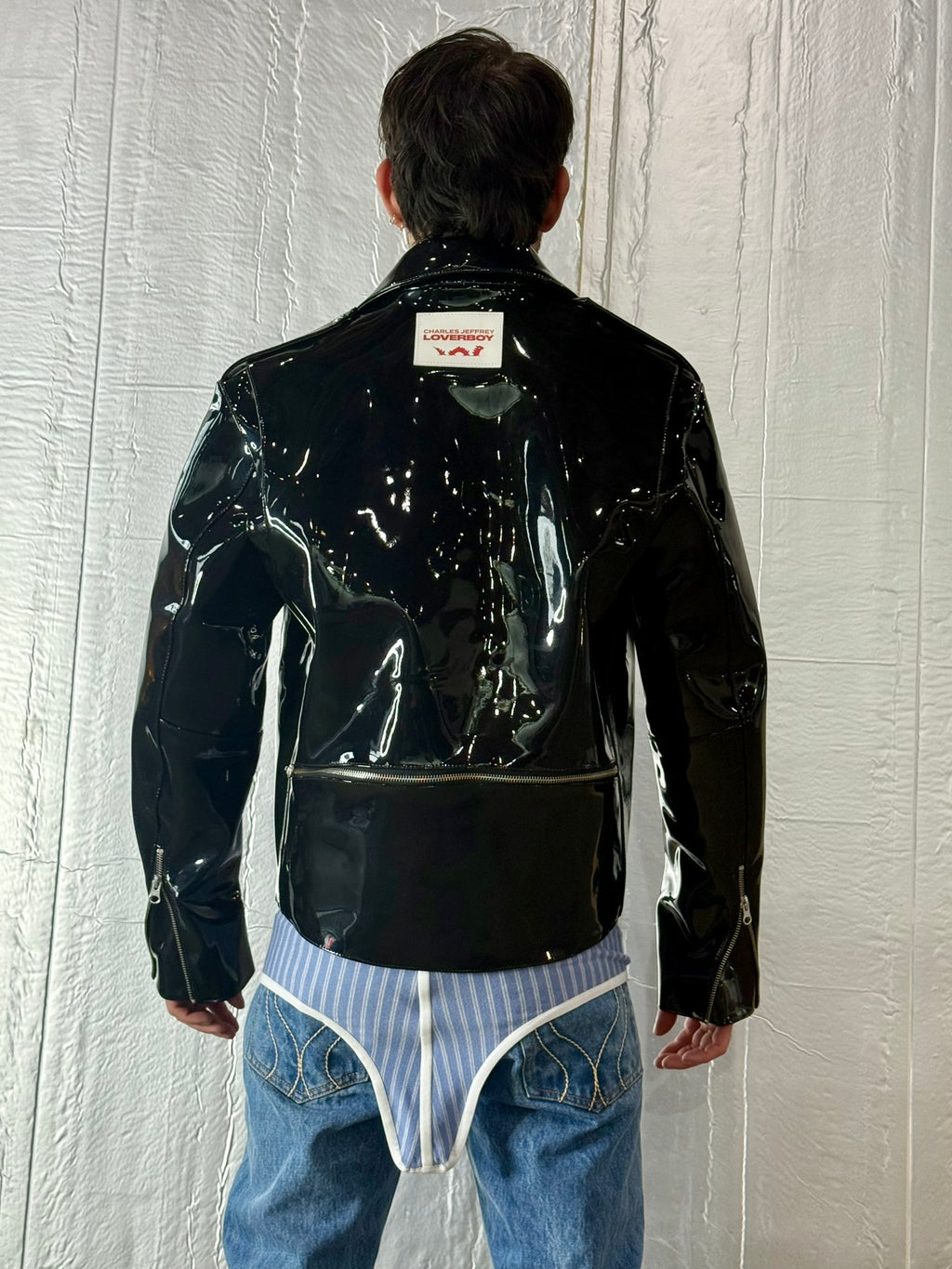 LOVERBOY BY CHARLES JEFFREY BIKER JACKET
