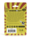 Demon Kat 1.6" Stacker Ring - Black