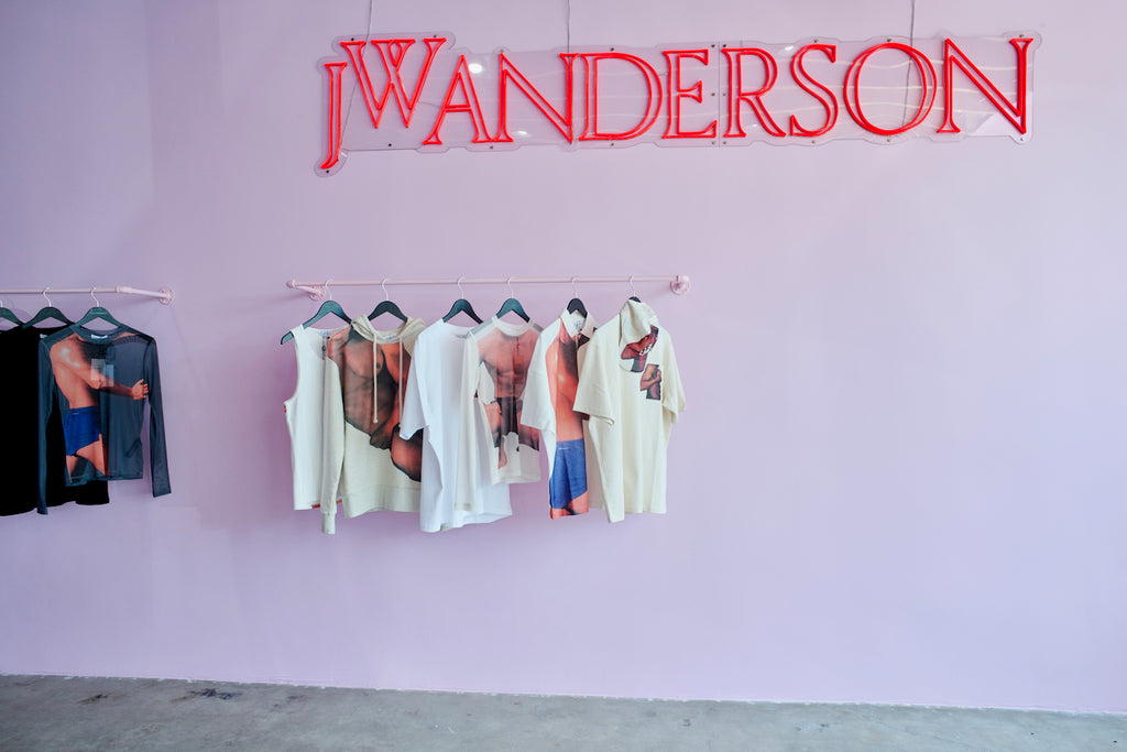 JW Anderson Large Logo Acrylic Neon Sign