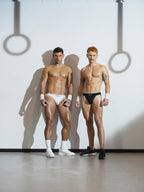RED Hot Core Jock - White