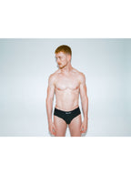 RED Hot Hip Brief Mono-Tone in Black