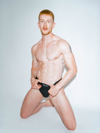 RED Hot Hip Brief Mono-Tone in Black