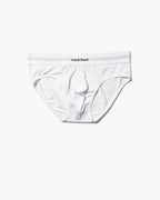 RED Hot Hip Brief Mono-Tone in White
