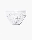 RED Hot Hip Brief Mono-Tone in White