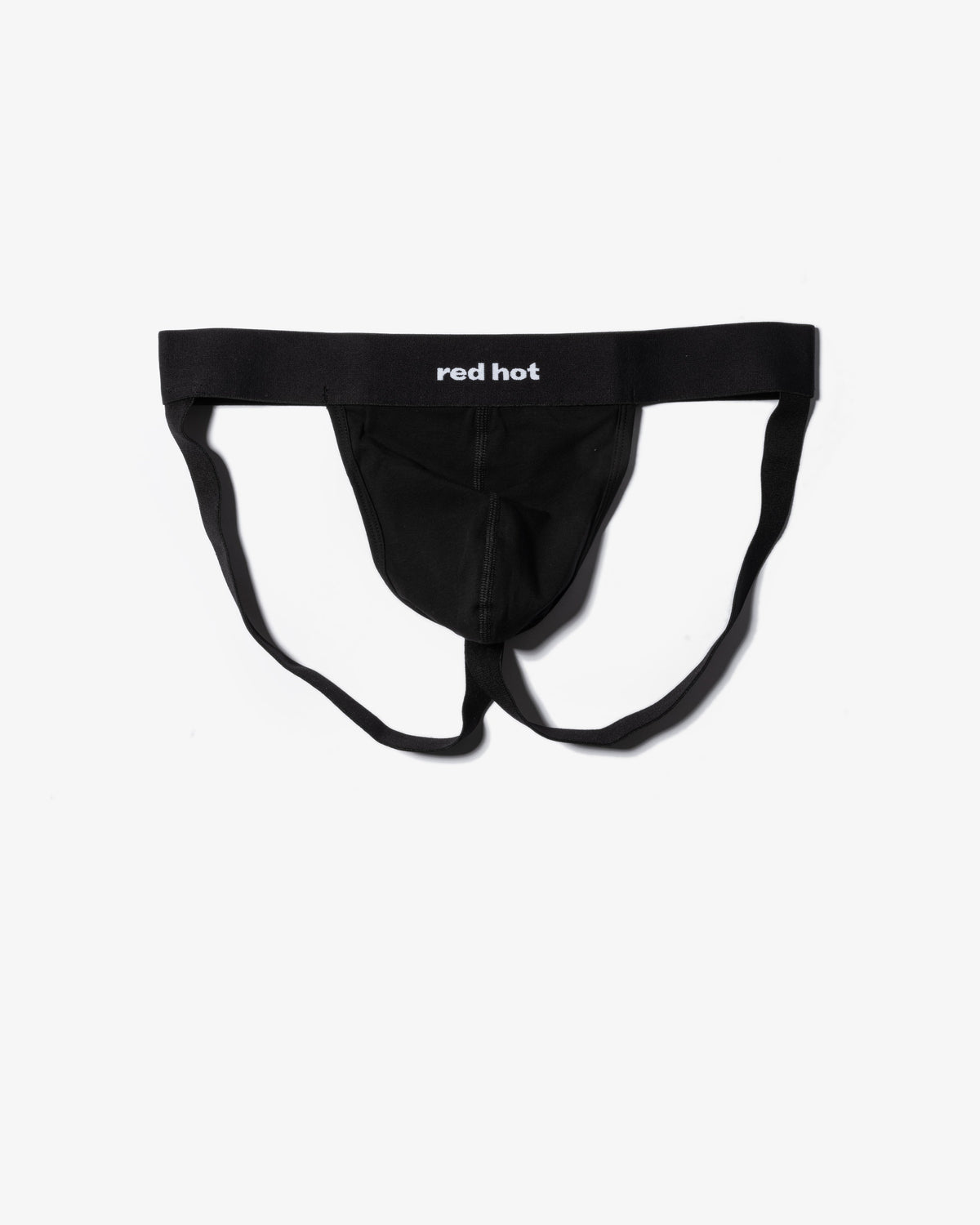RED Hot Core Jock - Black