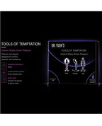 Dr. Tush's Tools of Temptation Anal Plug Set - Metal - Small