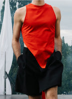 GMBH AYLIN TIED TANK TOP RED
