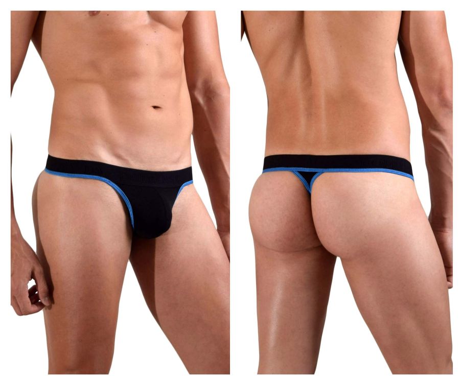 Doreanse Borderline Thongs - Black