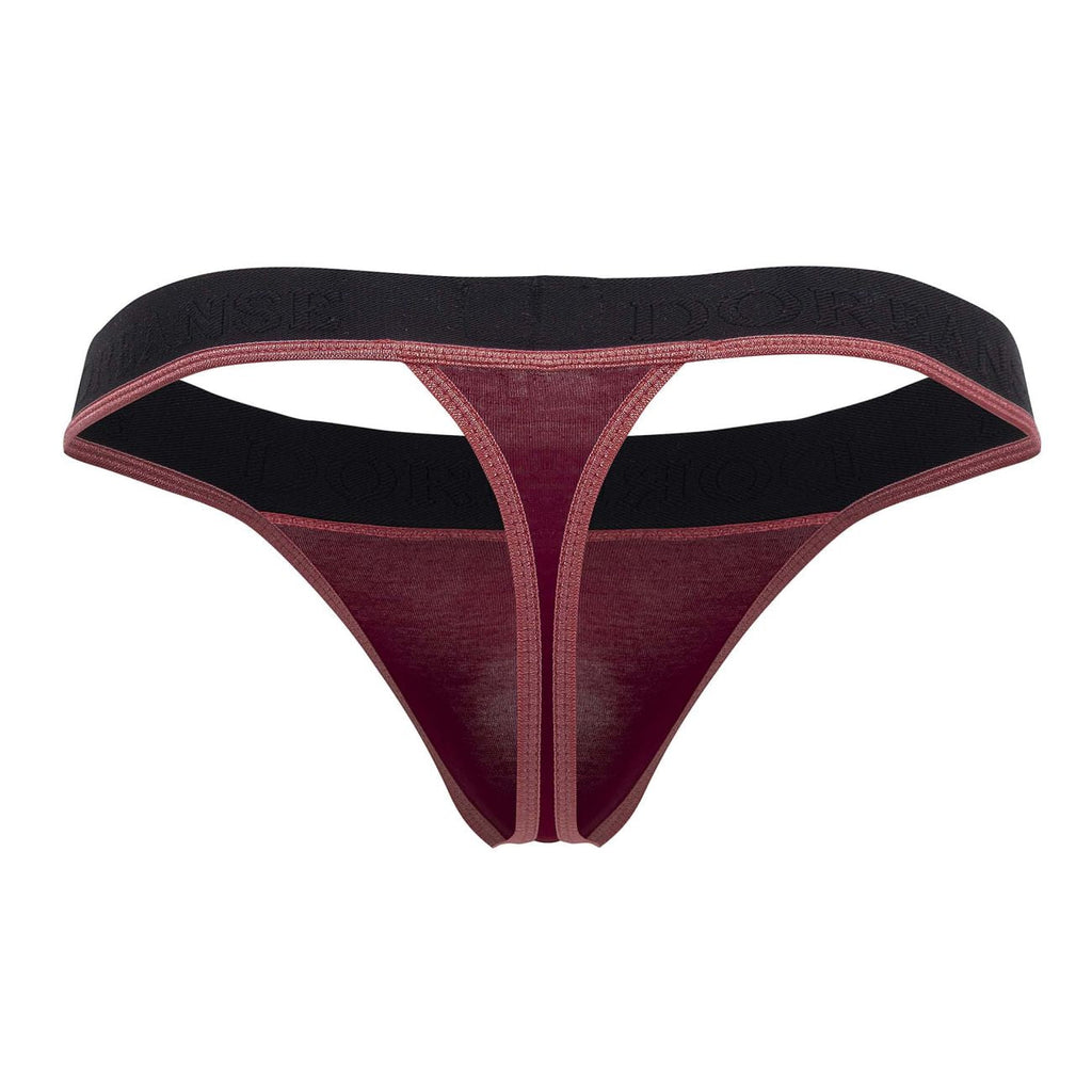 Doreanse Borderline Thongs - Bordeaux