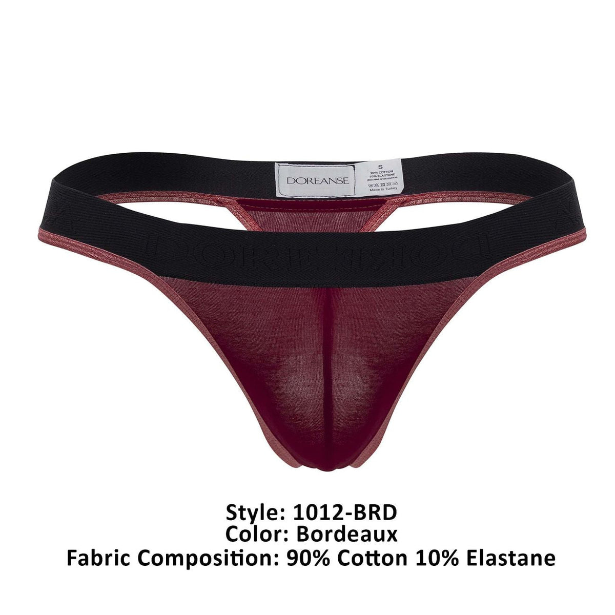 Doreanse Borderline Thongs - Bordeaux