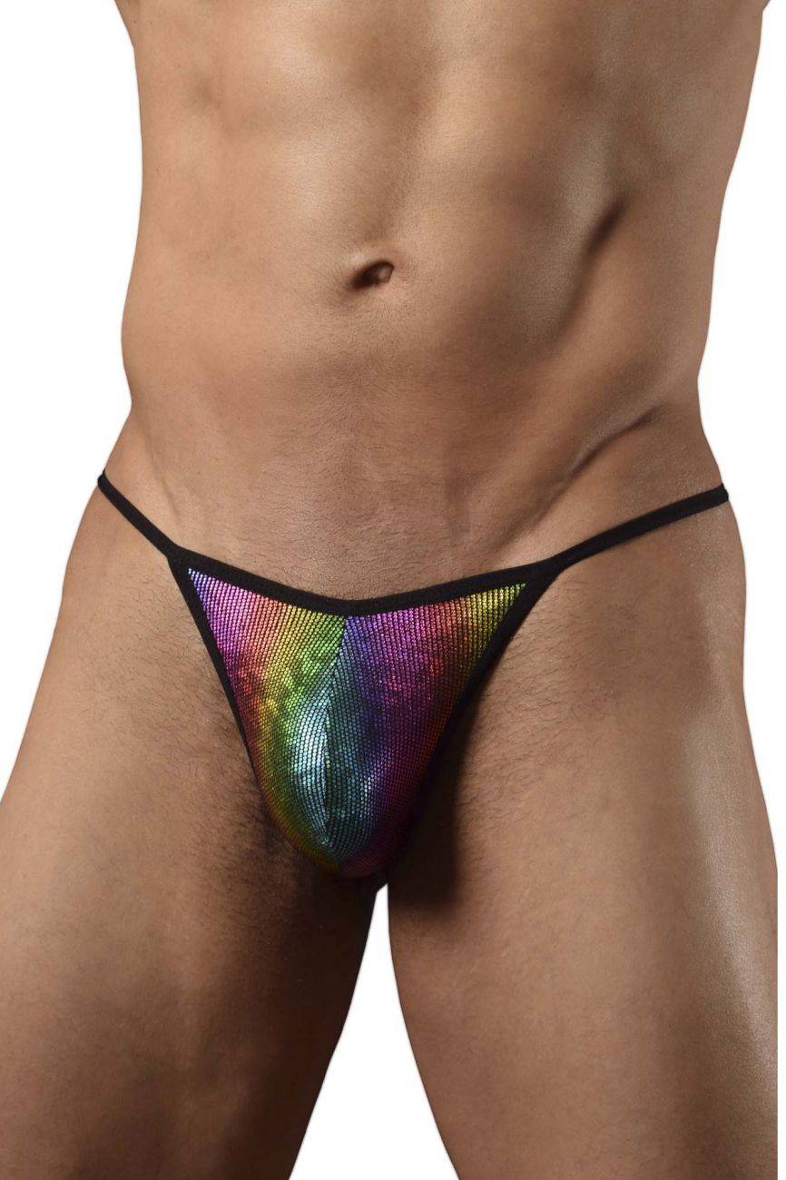 Doreanse Disco Thongs - Rainbow
