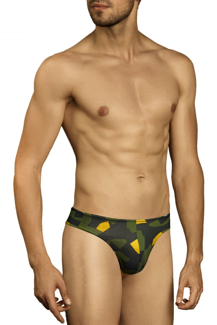 Doreanse Camosaic Thong - Green