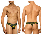 Doreanse Camosaic Thong - Green