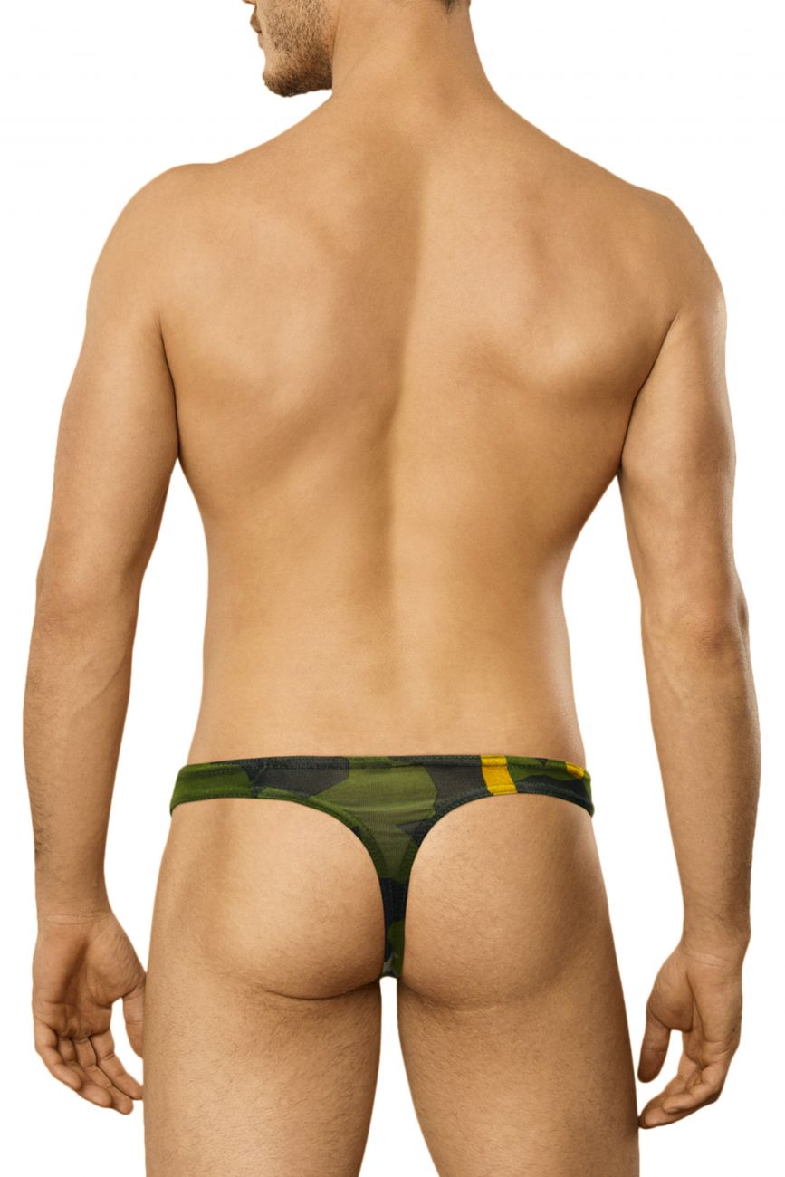 Doreanse Camosaic Thong - Green